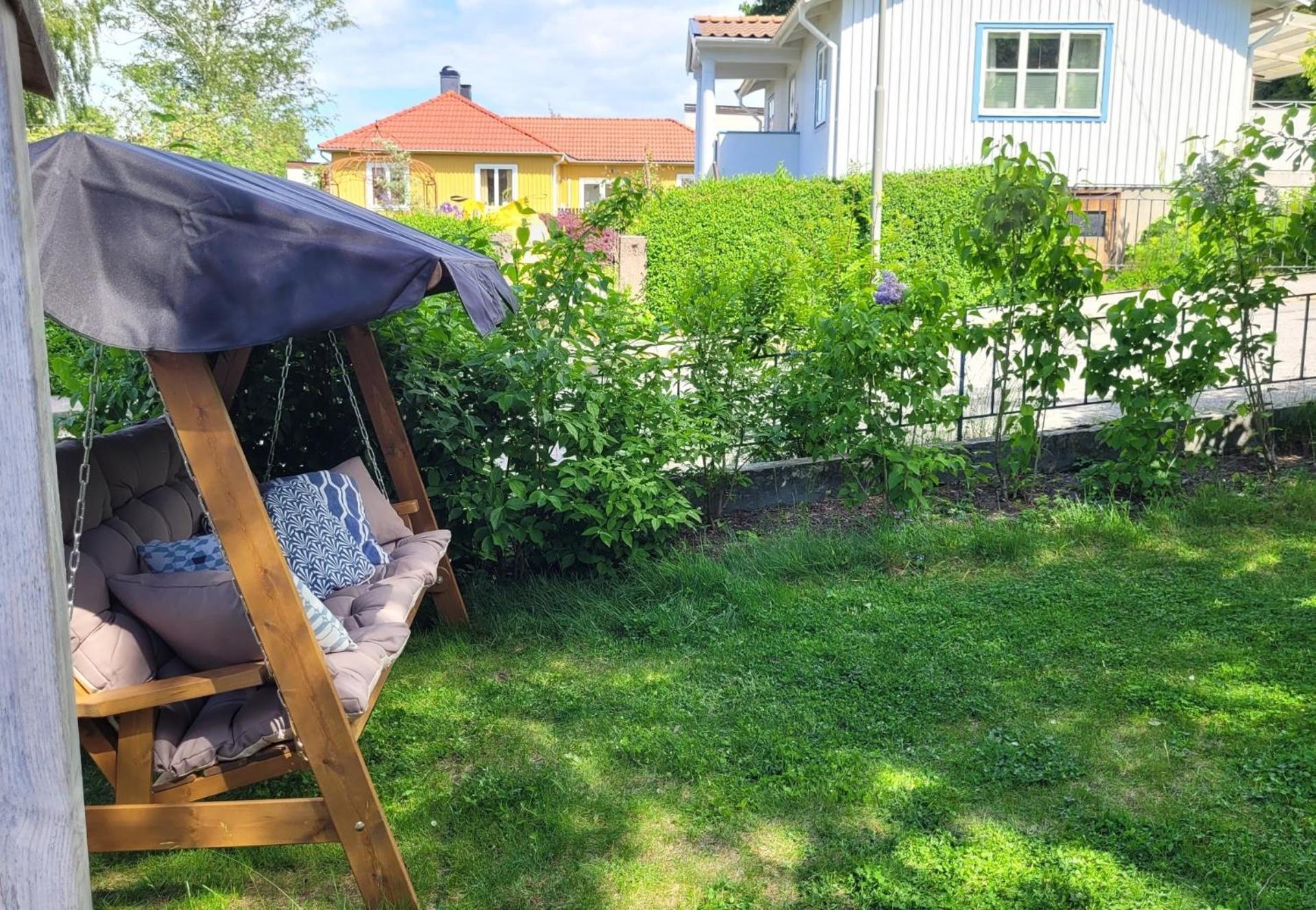 Sparkling Newly Built House Close To City & Nature Stockholm Exterior photo